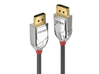 Lindy 36301, 1 m, DisplayPort, DisplayPort, Hanstik, Hanstik, Grå