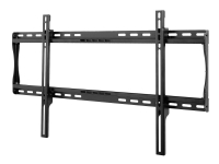 Peerless SmartMount Universal Flat Wall Mount SF660P - Monteringssæt (vægplade, beslag) - for fladt panel - sort - skærmstørrelse: 39-80 - monterin