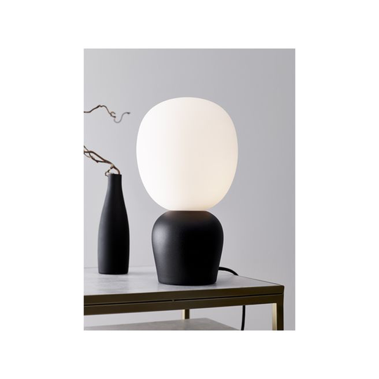 Belid Buddy B4001 sort/opal - Bordlampe
