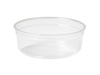 Bæger Crystal Deli 250 ml Ø116x44 mm Rund Kraftig RPET Klar,35 stk/ps - (35 stk.)