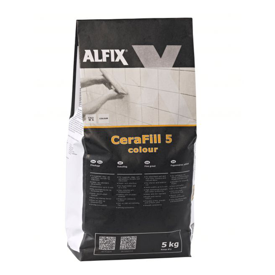 Alfix Cerafill 5 Colour Stålgrå - 5 Kg