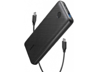 Anker PowerCore III Sense 20000 - Powerbank - 20000 mAh - 20 Watt - 3 A - IQ, IQ 3.0, PD - 3 output-stikforbindelser (USB, USB-C) - sort