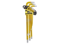 PROBUILDER - STIFTNØGLESÆT TORX 9STK M/EKSTRA LANG SKAFT