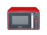 Candy Divo G25CR, Bordplade, Grill mikroovn, 25 L, 900 W, Berøring, Rød
