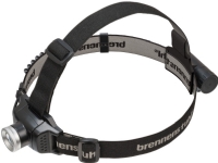 Brennenstuhl 1177300, Hovedbånd lommelygte, Sort, Plast, Knapper, IP44, LED