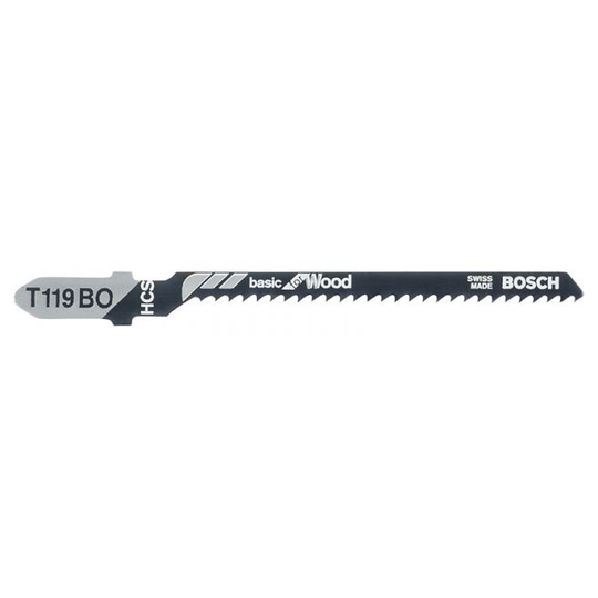 Bosch Stiksavklinge T 119 Bo 100 Stk Træ - 2608637879