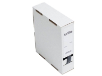 Unite krympeflex minibox med lim 19/6 mm sort 2 m