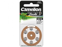 Camelion A312/DA312/ZL312, Zinc air cells, 6 pc(s)