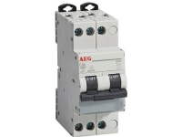 AEG Automatsikringer C 16A, 3 polet C-karakteristik 6kA kortslutningsbrydeevne 230/400V AC, 36 mm bred