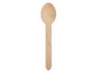 Bestik Huhtamaki spiseskeer, coatet træ, 16 cm, pose a 100 stk.
