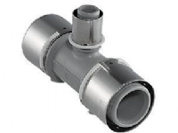 UPONOR S-Press PPSU Tee reuktion 40-32-40 mm