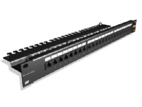 Brand-Rex C6CPNLU24012M, Sort, Reolmontering, 1U, 483 mm, 44,1 mm, 132 mm