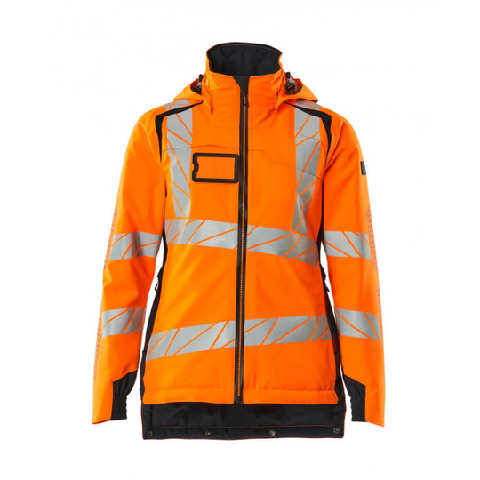 Mascot Accelerate Safe Vinterjakke 19045-449 Dame - Hi-Vis Orange-Mørk Marine