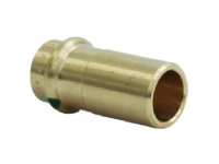 VIEGA Sanpress reduktion 54-28 mm af rødgods med SC-Contur