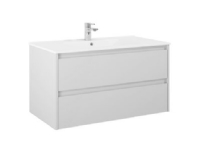 Luxor 90 CM Vaskeskab - Luxor 90 CM Vaskeskab u / Vask Mat GREY