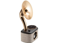 Bordradio Sangean CP-100D Gramophone DAB+, FM Touchscreen, genopladelig Beige
