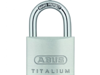 ABUS 64TI/40 B/DFNLI, Konventionelle hængelås, Nøglelås, Indtastet forskelligt, Aluminium, Hærdet stål, 4 cm