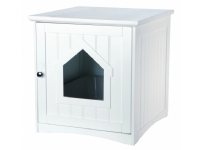 Trixie Hut litter box, 49 × 51 × 51 cm, white