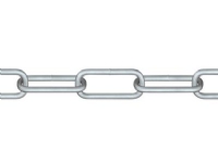 Roliba kæde langleddet 3,0 mm - Kæde, langl. stål, elg. 3,0mm x 5 mtr.