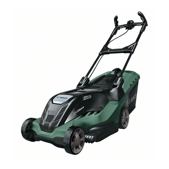 Bosch AdvancedRotak 750 Elektrisk Plæneklipper - 06008B9307