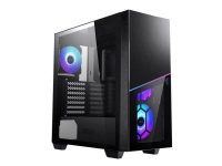 MSI MPG SEKIRA 100R - Tower - udvidet ATX - sidepanel med vindue (glas) - ingen strømforsyning (ATX) - USB/Lyd