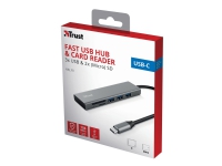 TRUST HALYX FAST USB-C HUB CARD READER