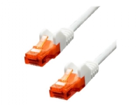 ProXtend - Patchkabel - RJ-45 (han) til RJ-45 (han) - 1.5 m - 5 mm - UTP - CAT 6 - IEEE 802.3af - booted, knastfri, strenget - hvid