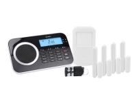 OLYMPIA Protect 9761 - Hjemmealarmsystem - trådløs - Mobil - 868.5 MHz - hvid
