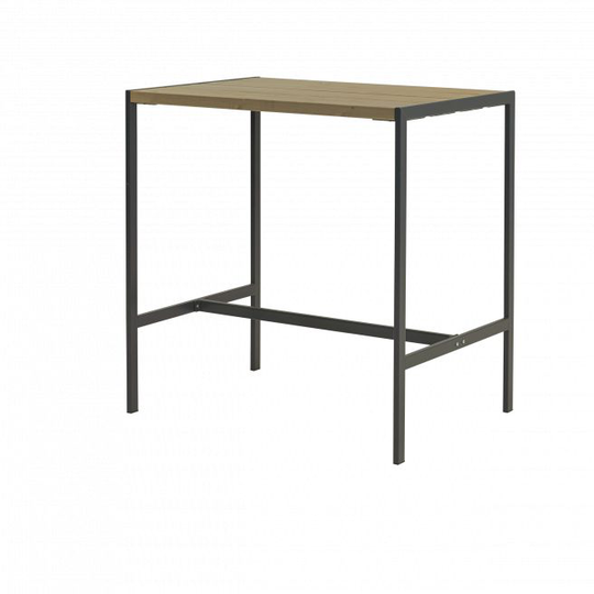 Plus Funkis Barbord 103 cm - Gråbrun