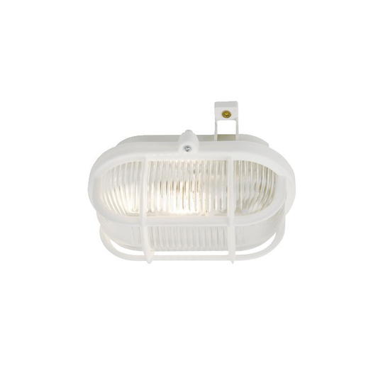 Nordlux Skotlampe - Skotlampe Oval Hvid E27