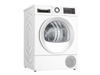 Bosch Serie | 6 WQG245ALSN - Tørremaskine - bredde: 59.8 cm - dybde: 64.8 cm - højde: 84.2 cm - frontbetjening - hvid