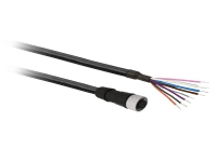 Schneider Electric XZCP29P12L10, 10 m, M12, Hunstik, Sort, Polyurethan (PUR)