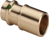 VIEGA Sanpress reduktion 42-22 mm af rødgods med SC-Contur