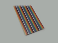 Fladkabler BKL Electronic 10120161 1.27 mm 26 x 0.08 mm² Flerfarvet Metervare
