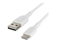 Belkin BOOST CHARGE - USB-kabel - USB-C (han) til USB (han) - 1 m - hvid