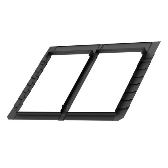 Velux Kombiinddækning Fladt Tagm 78x118 Mk06 H.& V. A＝100mm - EKL MK06 0021E