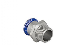 GEBERIT Overgang rustfri 42-11/2 muffe / nippel mapress