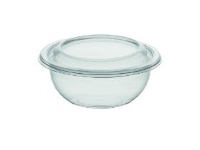 Bæger DeliGreen pot 240 ml Ø129x37 mm Rund RPET Klar,504 stk/krt