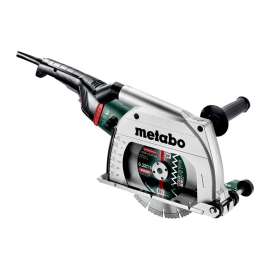 Metabo TE 24-230 MVT CED - 600434500 Diamantskæresystemer