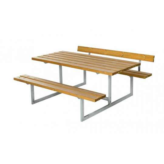 Plus Basic Bord/Bænke-sæt m/1 ryglæn lærk 185811-3