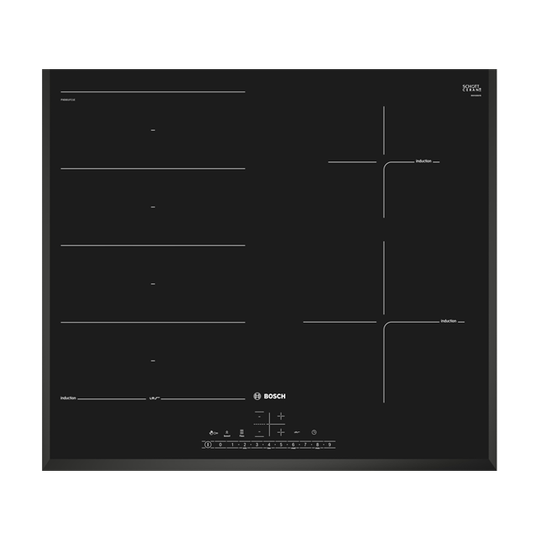 Bosch PXE651FC1E - Induktionskogeplade