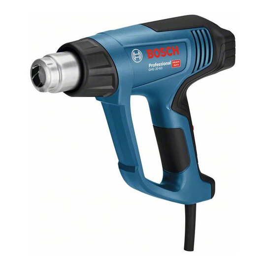 Bosch GHG 20-63 - Varmluftpistol - 06012A6200