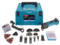 Makita DTM51ZJX3, Skære, Grinding, Save, Skrabning, Sort, Blå, 20000 OPM, 6000 OPM, 1,6°, Uden Batteri og lader - Uden batteri og oplader