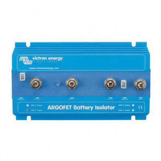 Victron argofet batteri isolator 200amp. 3 udg. 12/24v