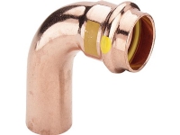 VIEGA Profipress G bøjning 90Gr. 18 mm af kobber, SC-Contur muffe/nippel