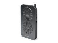 Muse M-01RS, Personligt, Analog, FM,MF, 3,5 mm, Sort, Dreje