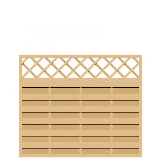 Plus Bergen hegn m/espalier 180x150cm - Tryk Impr.