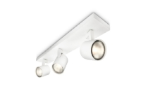 Philips myLiving Spot, Overflade spotlys, GU10, 3 pære(r ), 220 - 240 V, Hvid