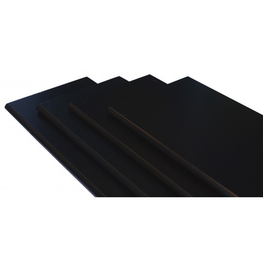 Home-it Hylde M-design 40x20x1,50 cm. - Sort