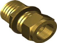IBP CONEX Overgang 3/8-10 mm kompression med nippel